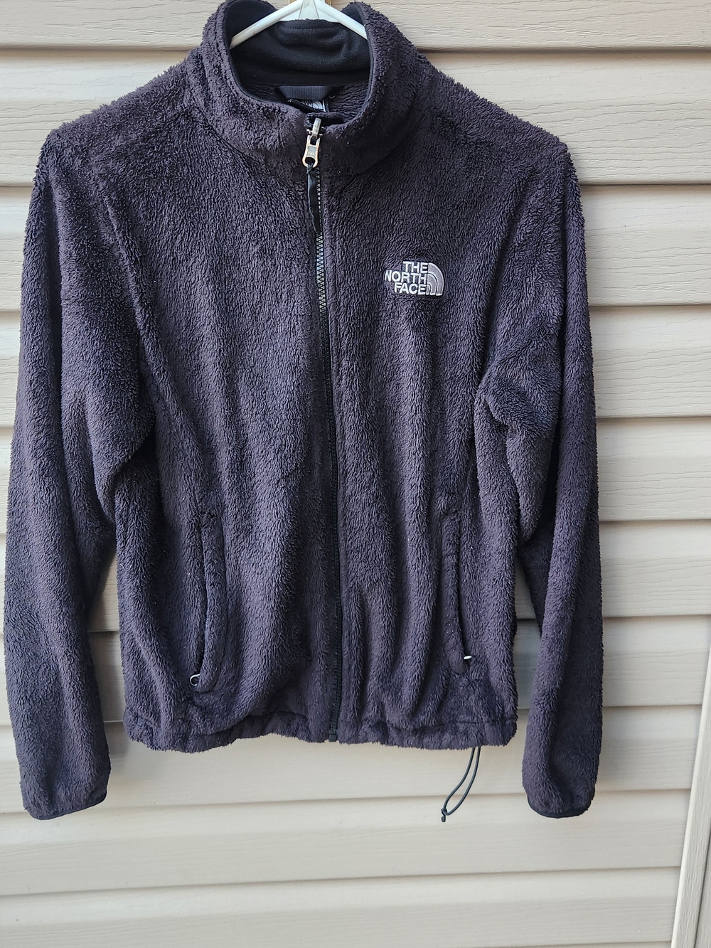 The North Face Dark Charcoal Teddy Fleece Jacket